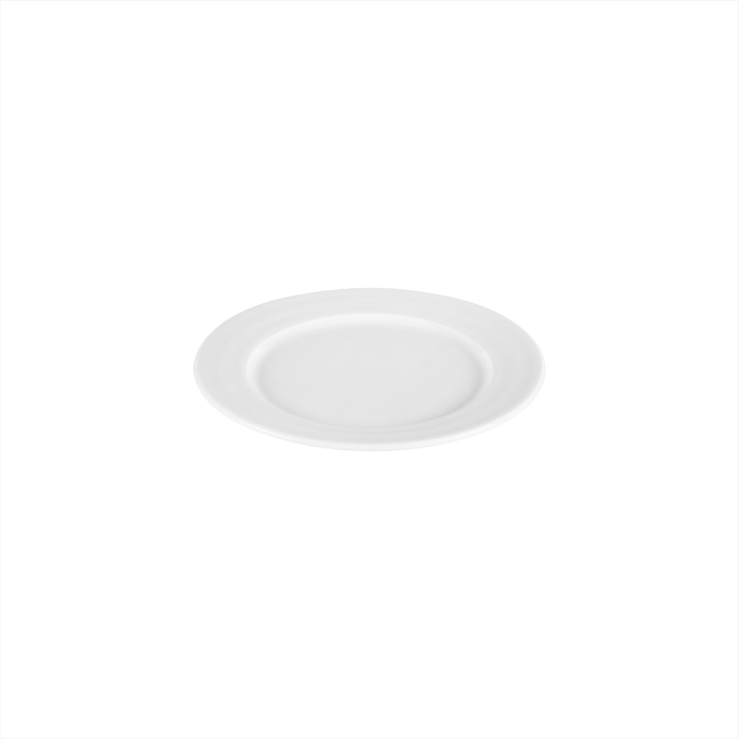 Porcelain Lizbon dia.8.5" Round White Porcelain Plate (Set of 4)