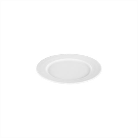 Porcelain Lizbon dia.8.5" Round White Porcelain Plate (Set of 4)