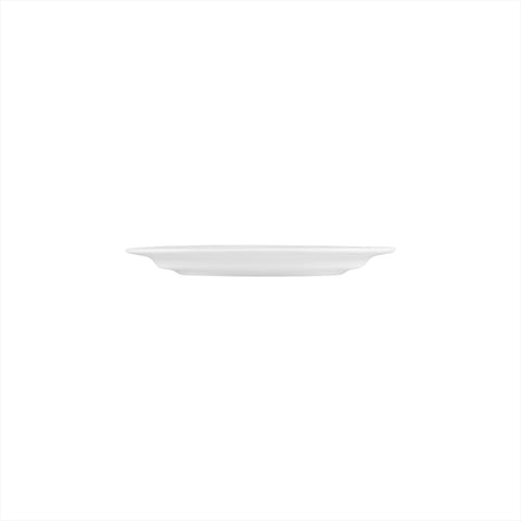 Porcelain Lizbon 9.5" x 6.75" x h:1" Oval White Porcelain Platter (Set of 2)