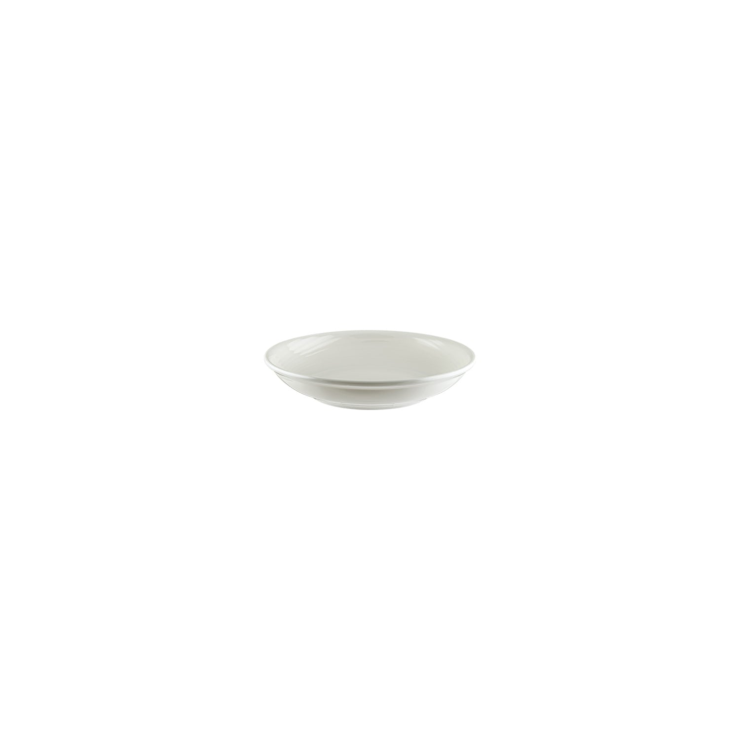 Bonna China Loop dia.6" h:1.5" 11 oz. Round Warm White Porcelain Bowl (Set of 4)