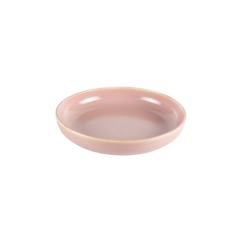 Bonna China Pink Pott Bowl dia.10" h:1.75" 50 oz. Round Pink Porcelain Bowl