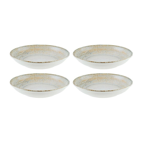 Bonna China Sands dia.6" h:1.5" 11 oz. Round Decorated Porcelain Bowl (Set of 4)