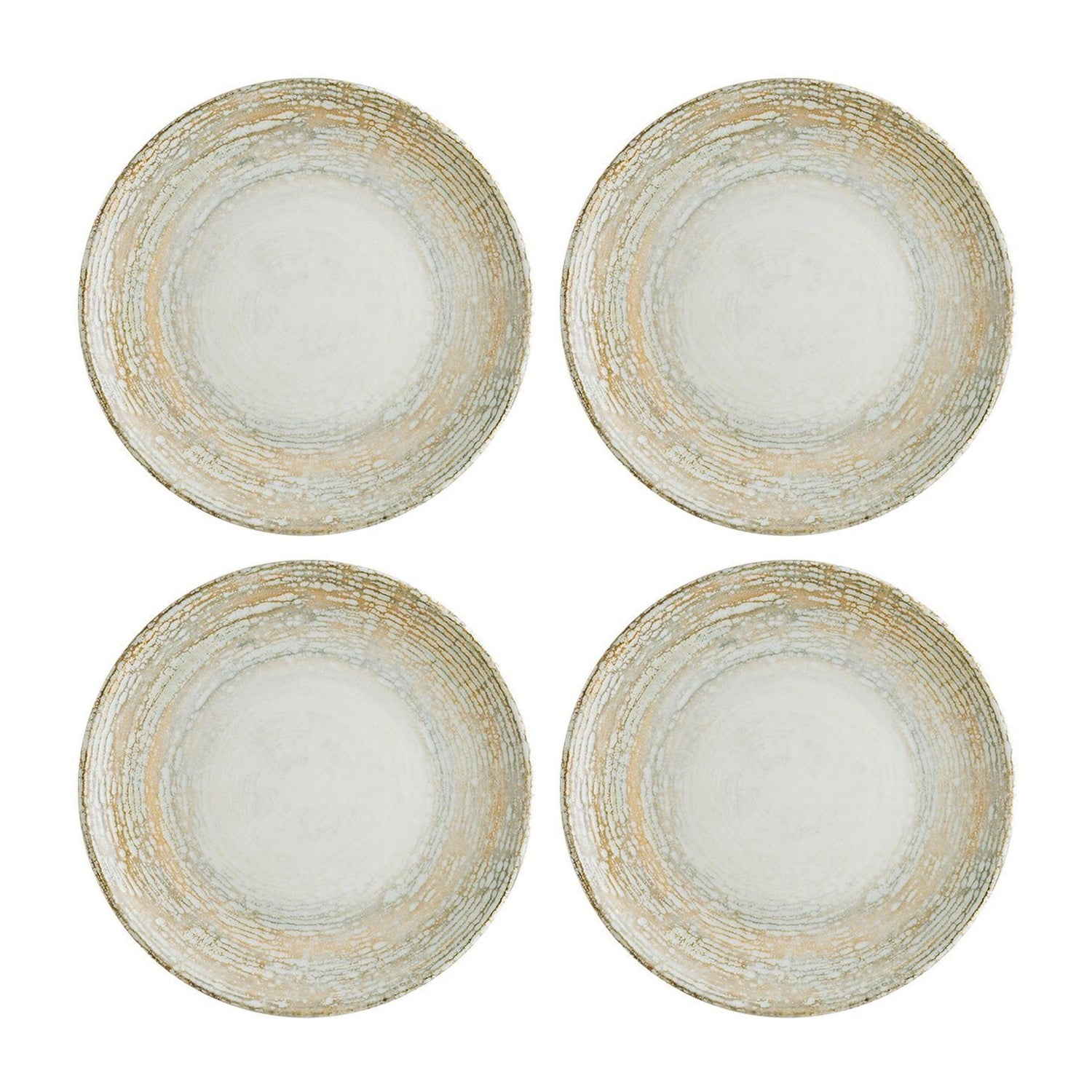 Bonna China Sands dia.7.5"  Round Decorated Porcelain Plate (Set of 4)