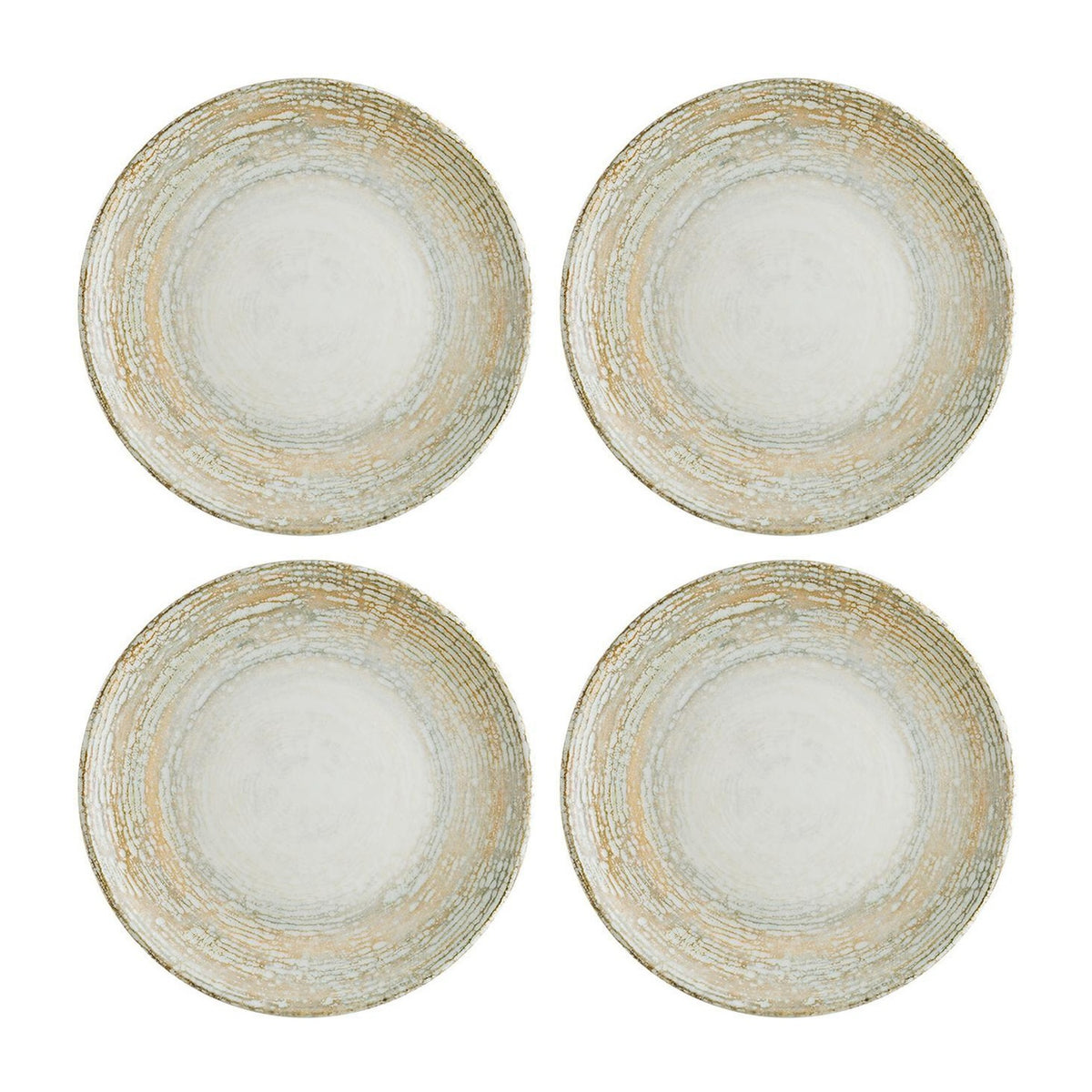 Bonna China Sands dia.7.5"  Round Decorated Porcelain Plate (Set of 4)