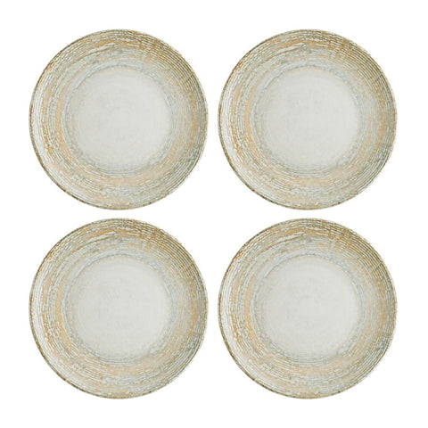 Bonna China Sands dia.10.5"  Round Decorated Porcelain Plate (Set of 4)