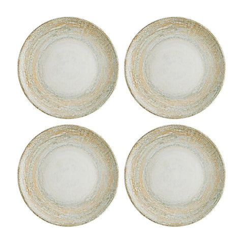 Bonna China Sands dia.12"  Round Decorated Porcelain Plate (Set of 4)