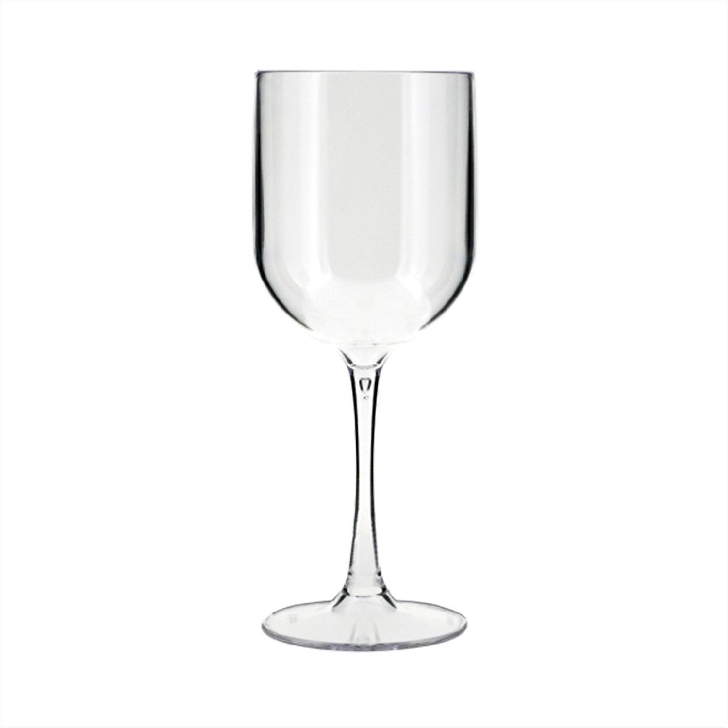 Round Clear Polycarbonate Cocktail/Wine dia.3.25" h:8.75" 16 oz. (Set of 12)