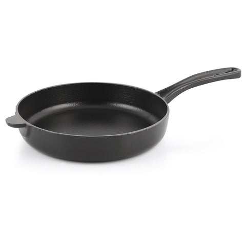 Matte Black 11" Cast Iron Skillet