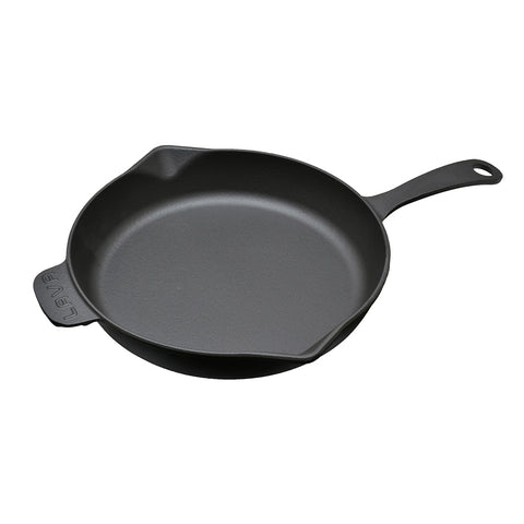 Round Matt Black Skillet dia.11" h:2"