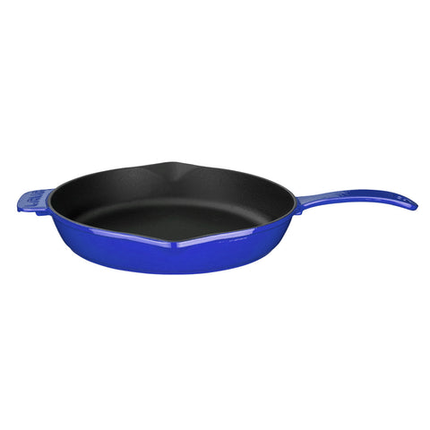 Round Blue Skillet dia.11" h:2"