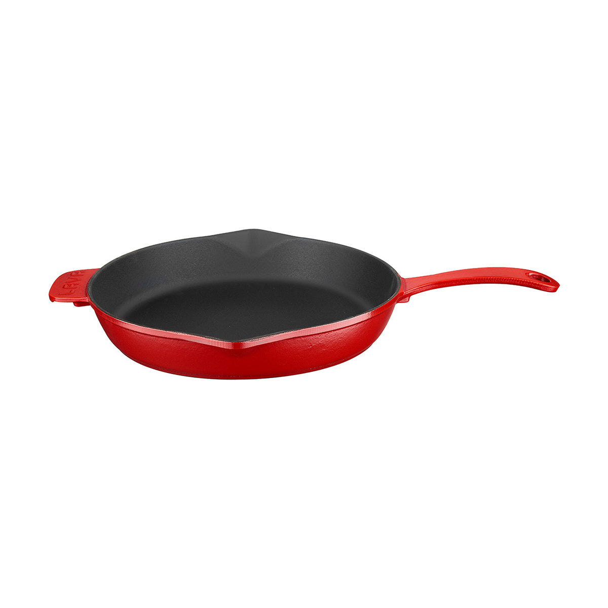 Round Red Skillet dia.11" h:2"