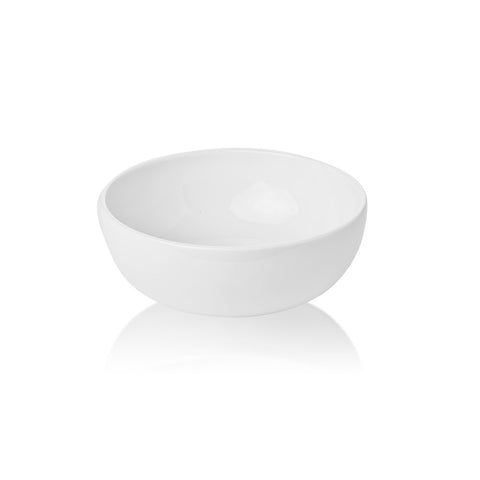 Santa Monica Round White Porcelain Bowl  dia.5.5" h:2" 15 oz. (Set of 4)