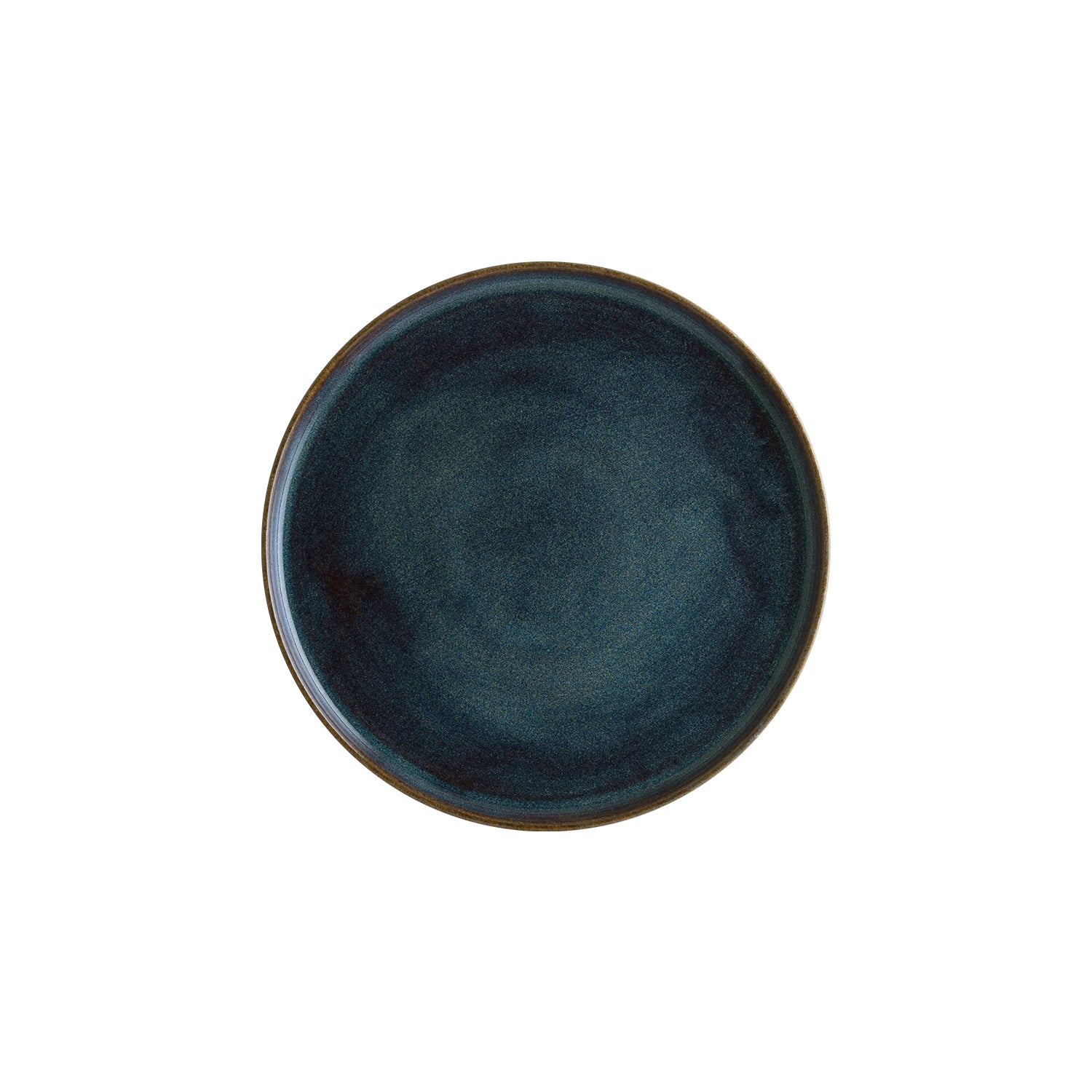 Bonna China Sphere Ocean dia.11"  Round Blue Porcelain Plate