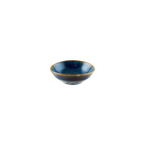 Bonna China Sapphire dia.6.5" h:2.25" 14 oz. Round Blue Porcelain Bowl (Set of 4)