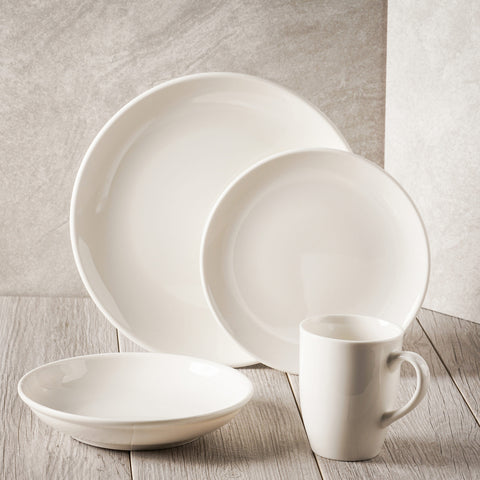 Gourmet 4-Piece Dinnerware Set For 1