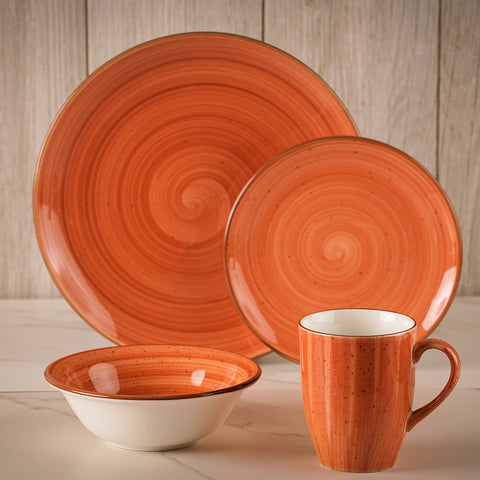 Terracota Collection 4-Piece Dinnerware Set For 1