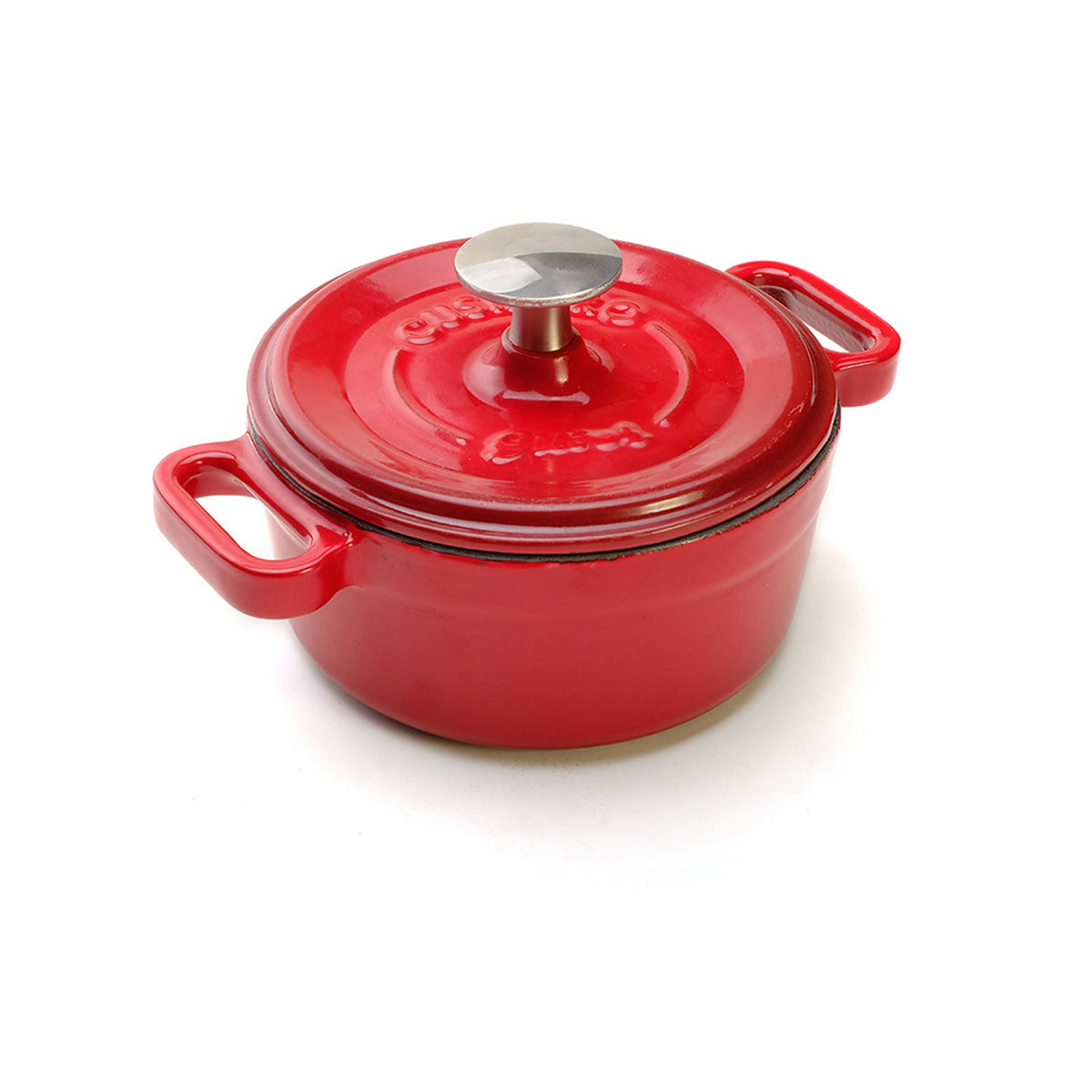 Red Cast Iron Mini Cocotte