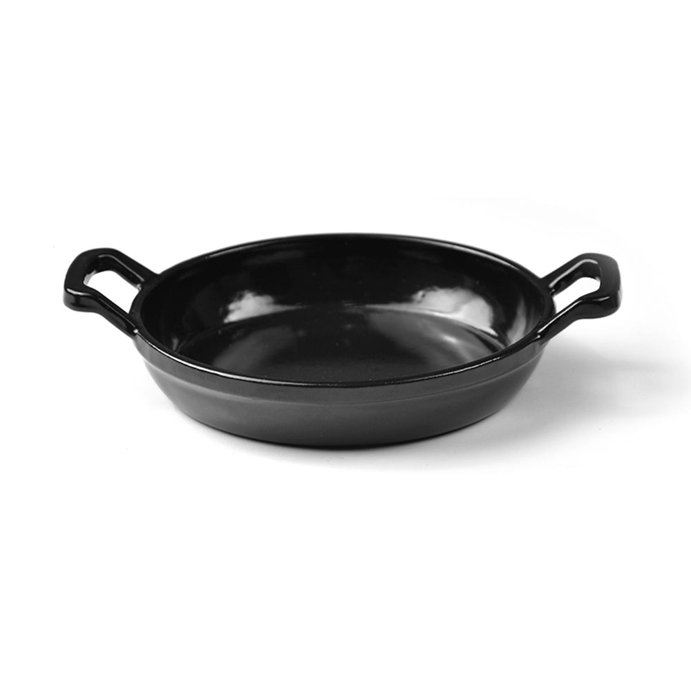 Round Black Pan dia.6.25" h:1"