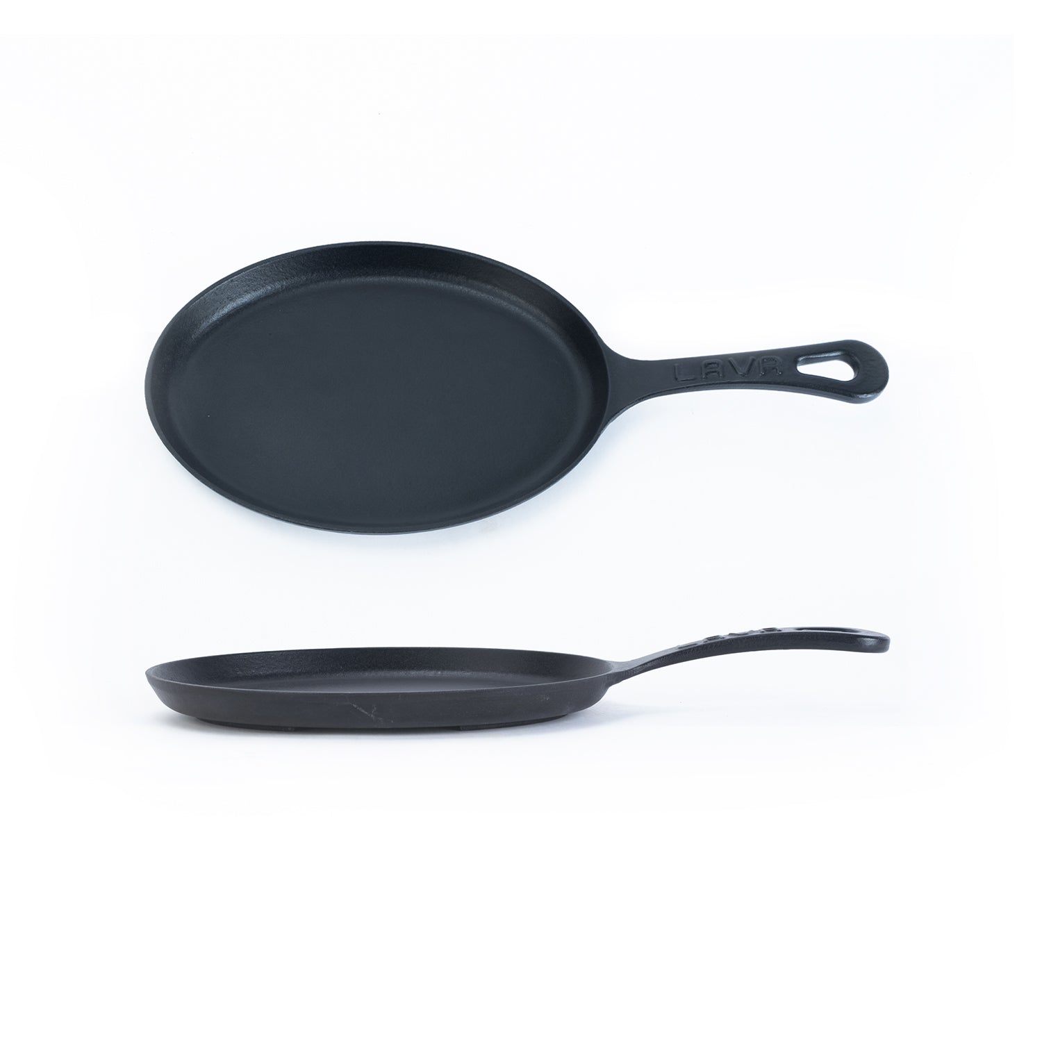 Oval Black Pan 9.25" x 7" x h:1"