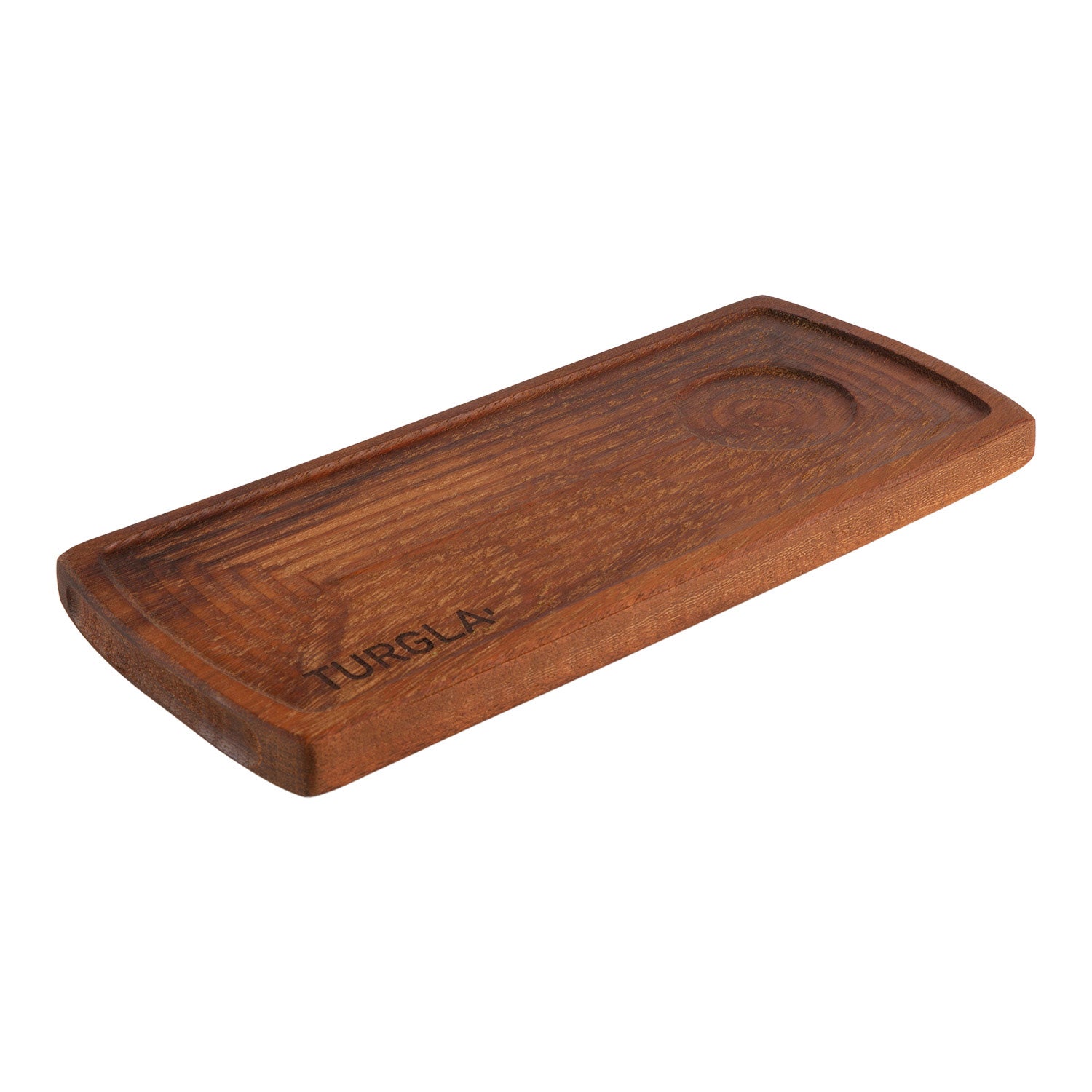 Rectangular Brown Wood Serving 13.75" x 6"