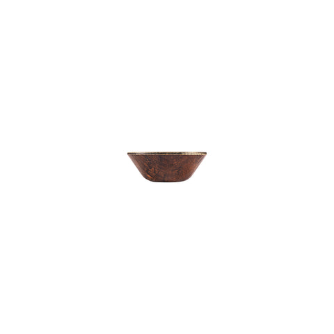 Round Brown Composite Bowldia.6" h:2.25" 17 oz. (Set of 4)